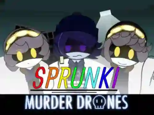 게임 Sprunki: Murder Drones 온라인