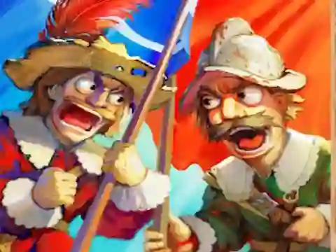 게임 Musketeers Gunpowder vs Steel 온라인