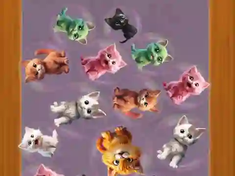 게임 Merge Cats: 2048! 온라인