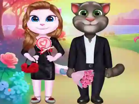게임 Kitty Couple Lovely Valentine 온라인