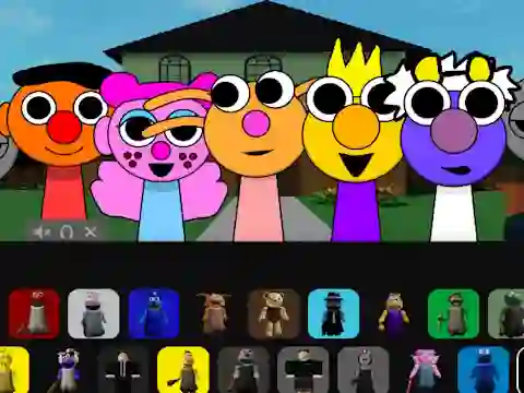 게임 Sprunki Puppet 온라인