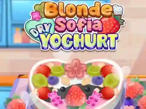 게임 Blonde Sofia: Dry Yoghurt 온라인