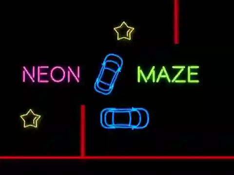 게임 Neon Car Maze 온라인