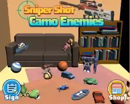 게임 Sniper Shot Camo Enemies 온라인