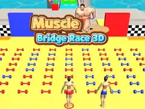 게임 Muscle Bridge Race 3D 온라인