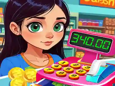 게임 Supermarket Shopping For Kids 온라인