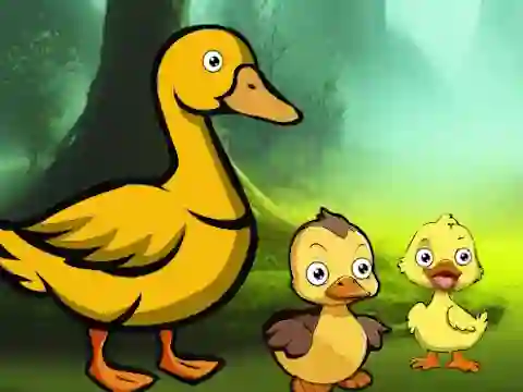 게임 Duck Family Reach Pond 온라인