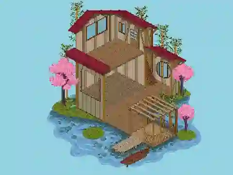 게임 Pixel House 온라인