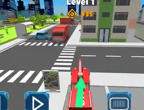 게임 Fire Truck Rescue Driving 온라인