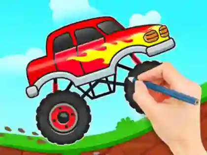 게임 Coloring Book: Monster Truck 온라인