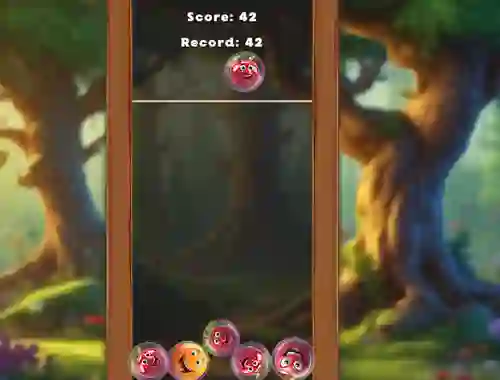 게임 Match Fruits In Bubbles! 온라인