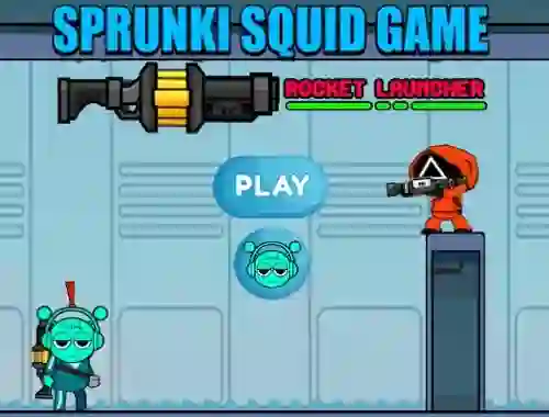 게임 Sprunki Squid Game Rocket Launcher 온라인