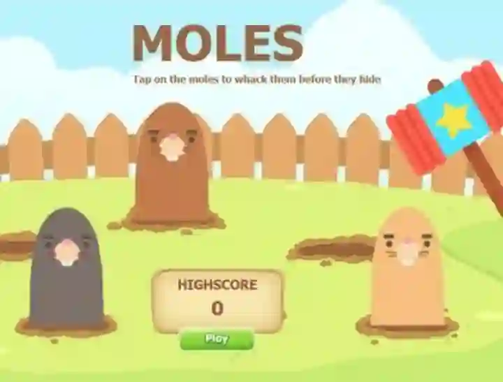 게임 Moles 온라인