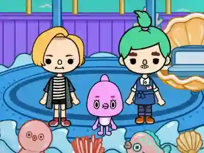 게임 Toca Boca: Attractions 온라인