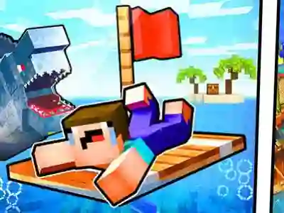 게임 Noob Raft: Ocean Survival 온라인