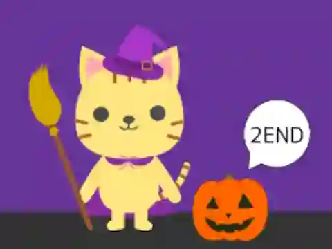 게임 Cat and Halloween Escape 온라인