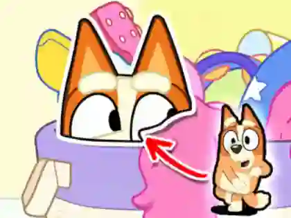 게임 Jigsaw Puzzle: Bluey Hide & Seek 온라인