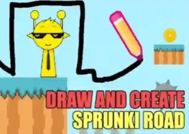 게임 Draw And Create Sprunki Road 온라인