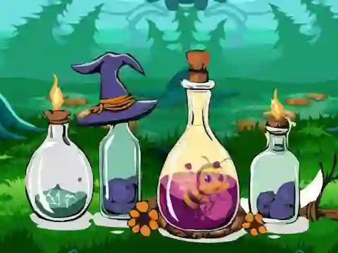 게임 Bottle Stuck Honeybee Escape 온라인