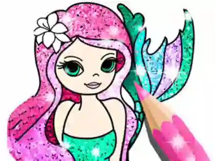 게임 Coloring Book: Little Mermaid 온라인