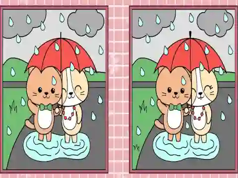 게임 Spot the Differences Cute Kittens 온라인