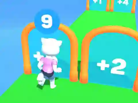게임 Cat Angela Running 온라인