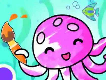 게임 Coloring Book: Aquarium 온라인