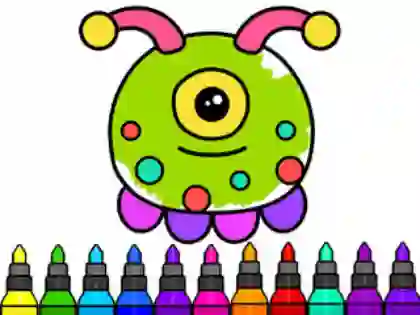 게임 Coloring Book: Alien 온라인