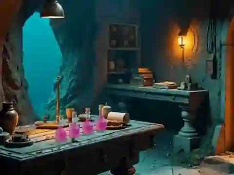 게임 Underwater Sorceress Escape 온라인