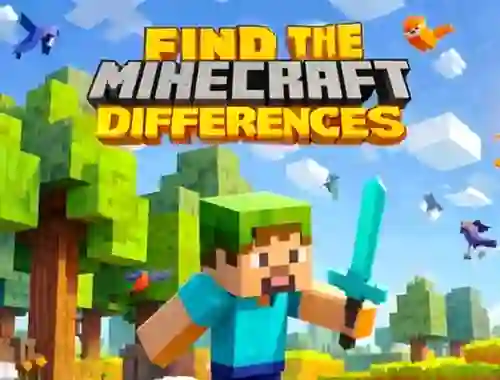 게임 Find The Differences: Minecraft 온라인