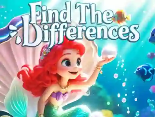 게임 Find The Differences: Little Mermaid 온라인