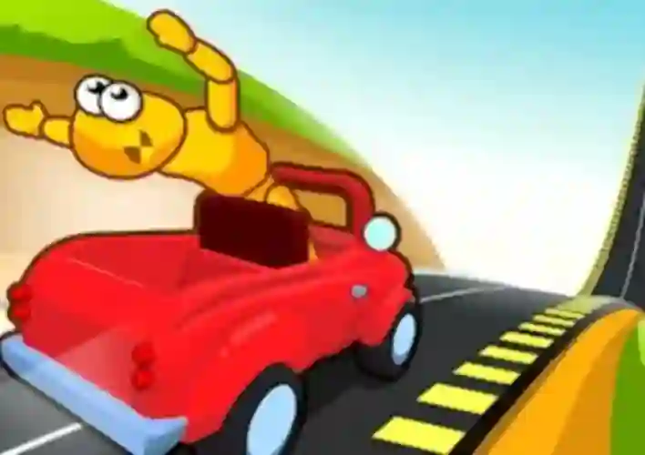 게임 Downhill Car Ride Crash Test 온라인
