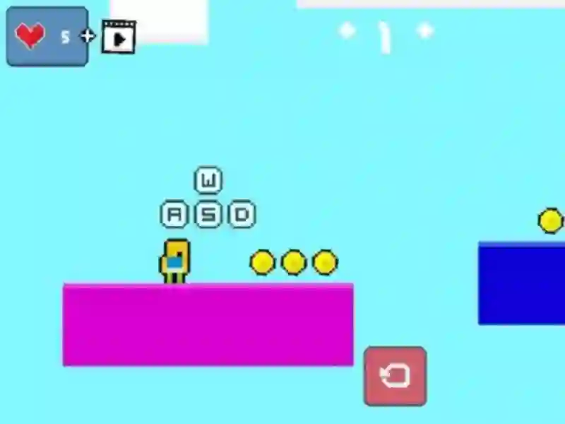 게임 2d Obby Rainbow Parkour 온라인