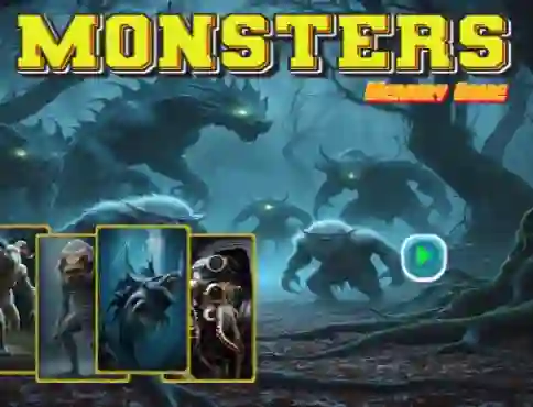 게임 Monsters Memory Game 온라인