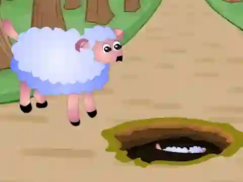 게임 Help Fallen Down Sheep Baby 온라인