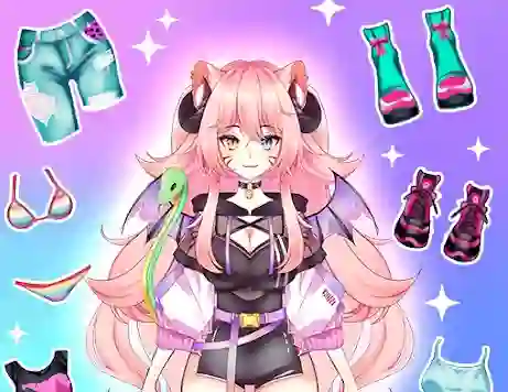 게임 Anime Dress Up Moe 온라인