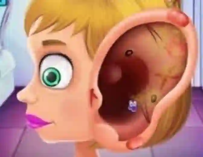 게임 Children's Doctor Treating Ears 온라인