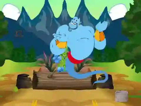 게임 Escape From Wonder Genie Land 온라인