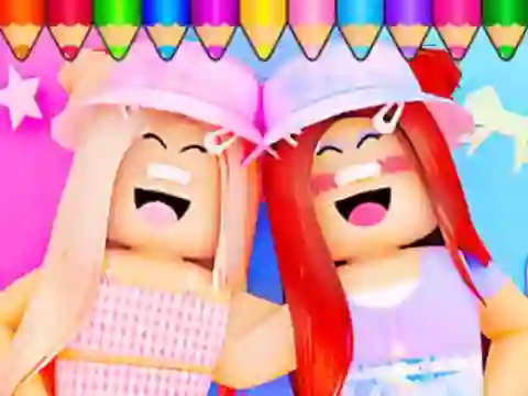 게임 Coloring Book: Roblox Bestie 온라인