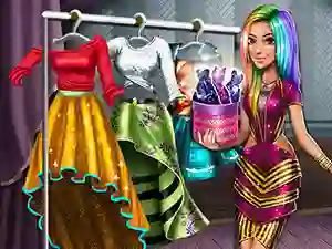 게임 Tris Runway Dolly Dress Up 온라인