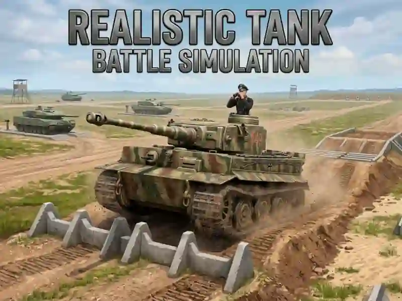 게임 Realistic Tank Battle Simulation 온라인