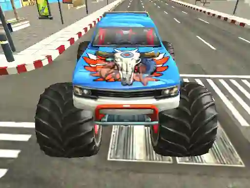 게임 Monster Truck City Parking 온라인