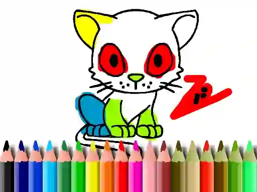 게임 Back To School: Cat Coloring 온라인