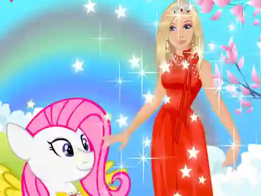 게임 Barbie and Pony Dressup 온라인