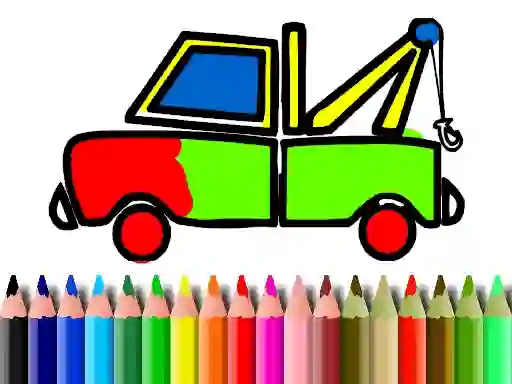 게임 Back To School: Truck Coloring 온라인
