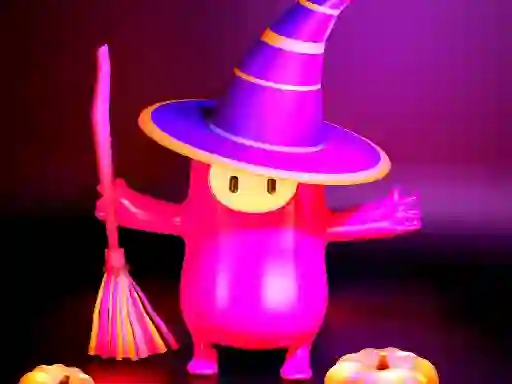 게임 Fall Guys Halloween Puzzle 온라인