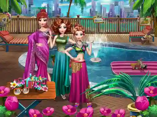 게임 Girls Pool Party 온라인