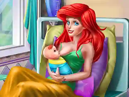 게임 Princess Mermaid Mommy Birth 온라인