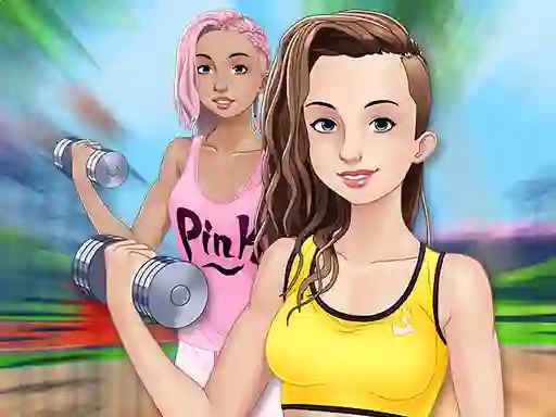 게임 Fitness Girls Dress Up 온라인