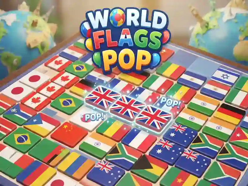 게임 World Flags Pop 온라인